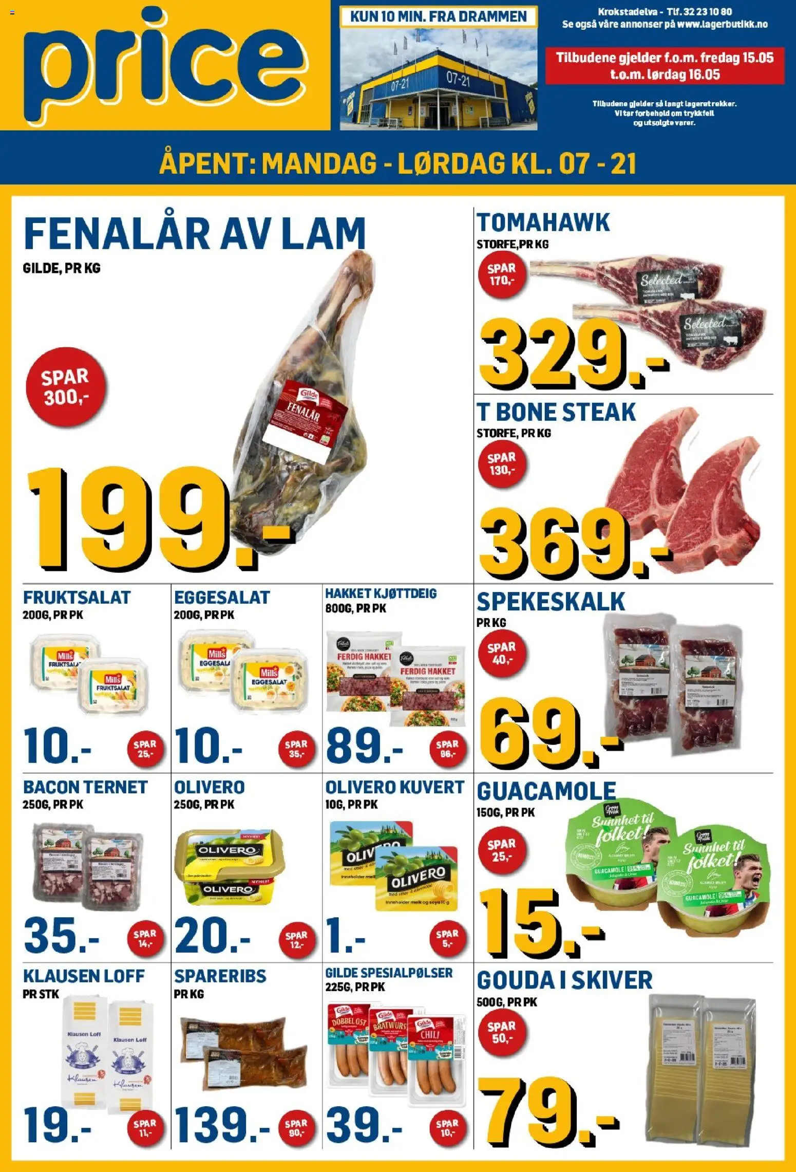 Forhåndsvis Price Lagerbutikk kundeavis fra butikk Price Lagerbutikk gyldig fra 15/05/2026