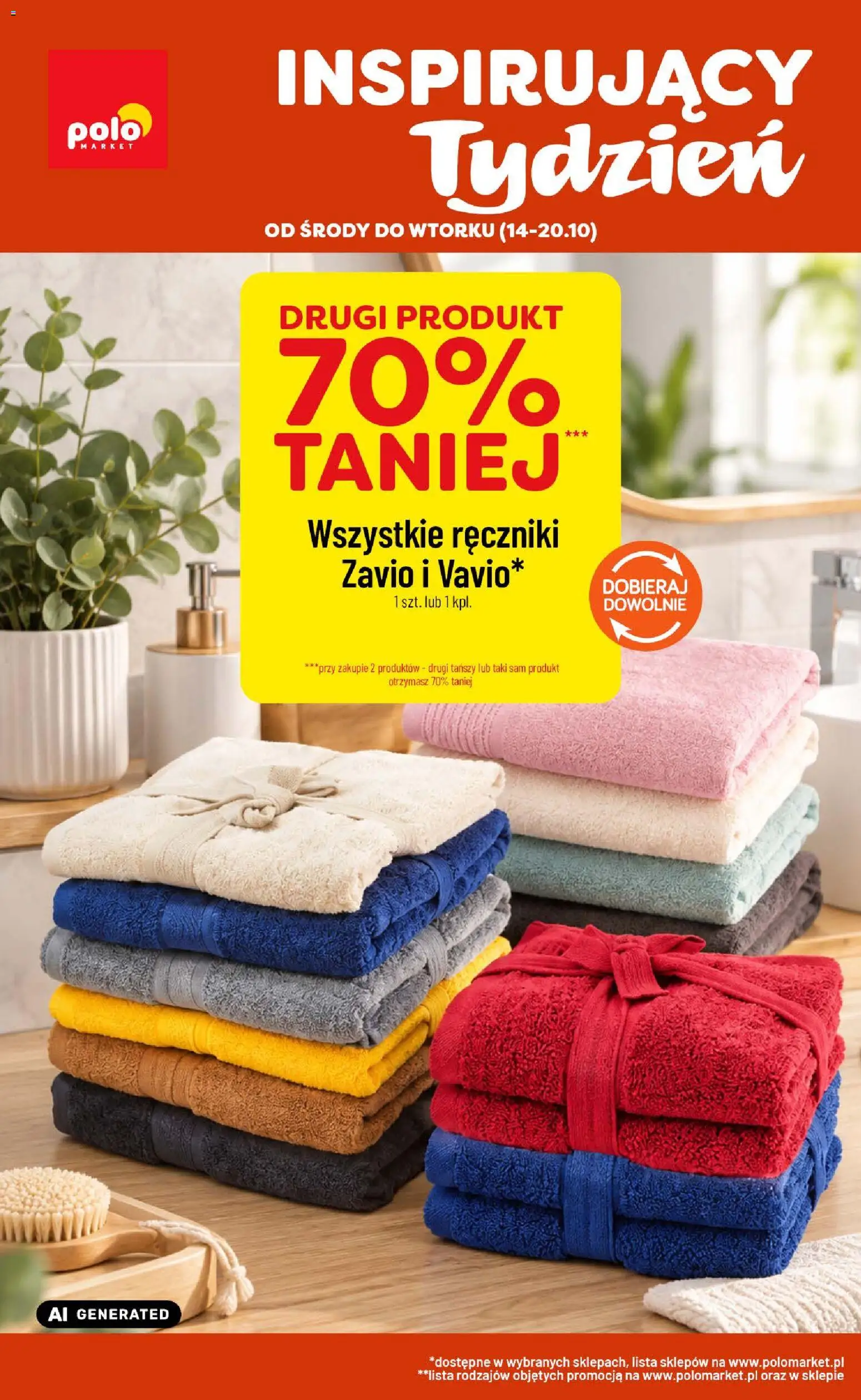 Pogląd gazetki "POLOmarket gazetka - Inspirujący Tydzień" ze sklepu POLOmarket ważnej od 14.10.2026