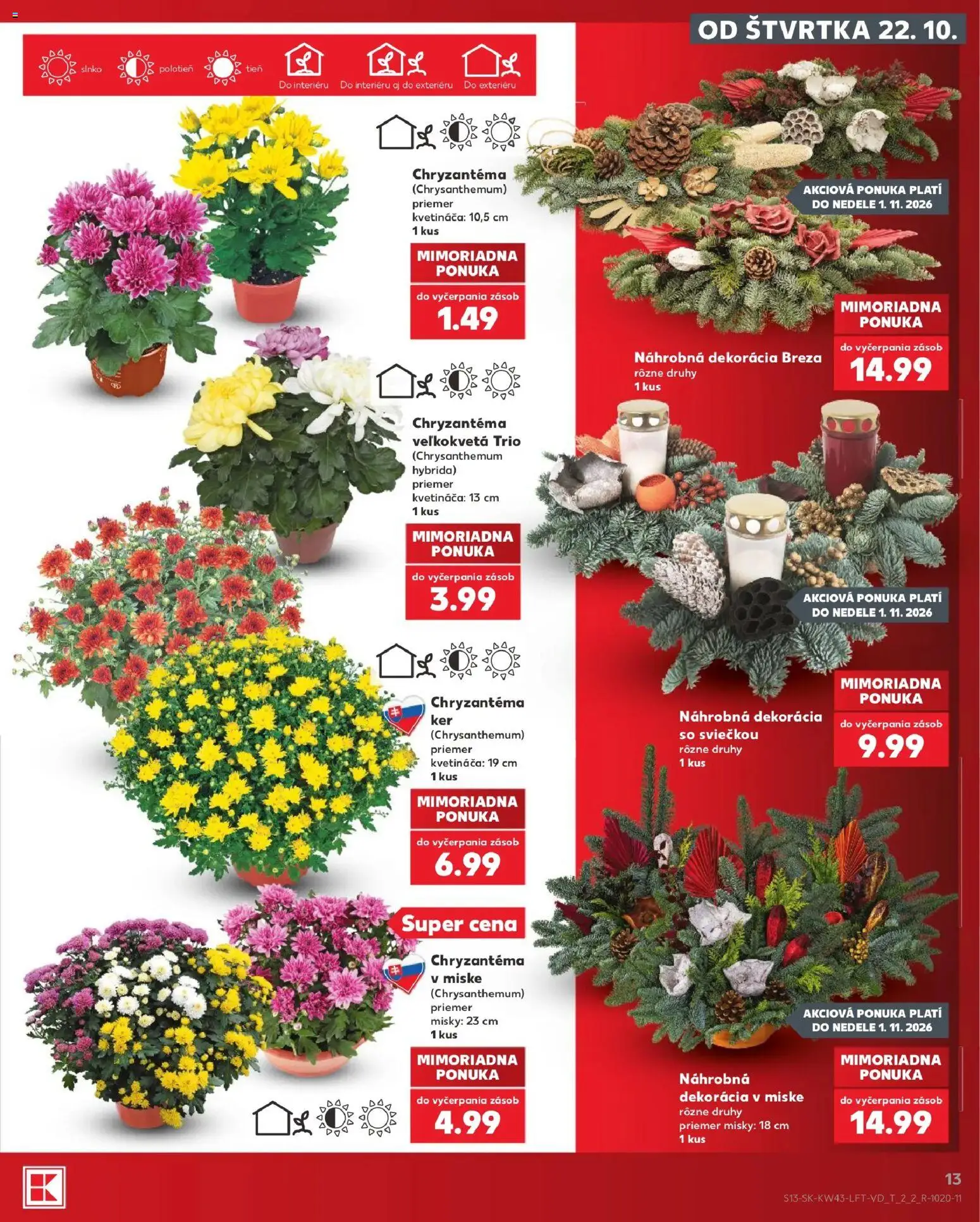 Náhľad Kaufland letáku platného od 22.10.2026