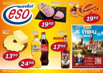 Náhled nabídky: Eso market Eso market leták platný od 27.05.2026