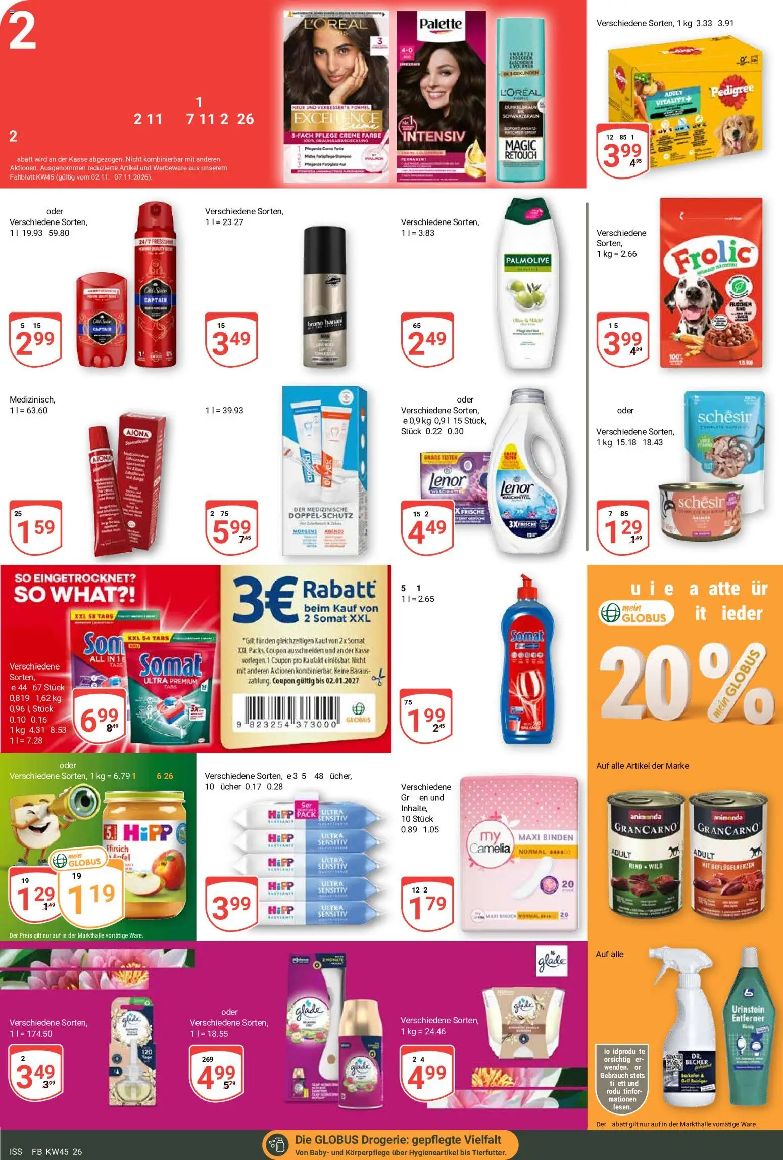 Vorschau von dem Prospekt des Geschäftes Globus, gültig ab dem 02.11.2026