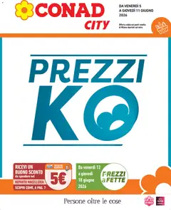 Anteprima dell'opuscolo Conad volantino City Lombardia dal negozio Conad valido da 05/06/2026