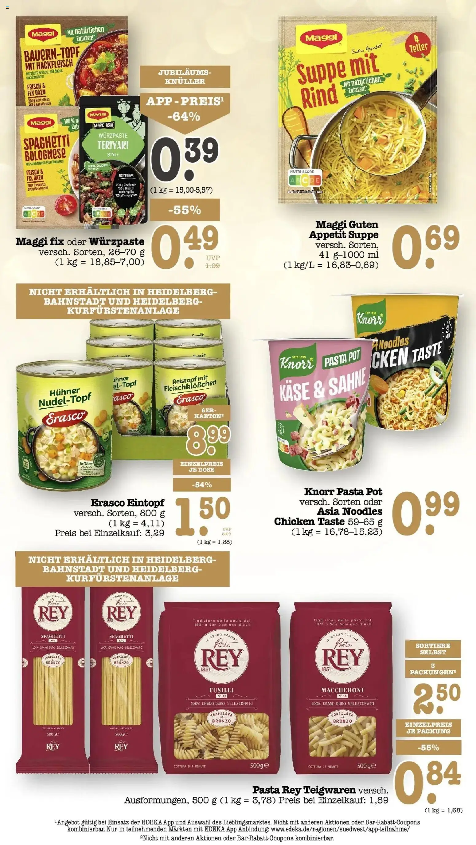 Vorschau von dem Prospekt des Geschäftes Edeka, gültig ab dem 12.10.2026