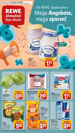 Vorschau von dem Prospekt des Geschäftes Rewe, gültig ab dem 21.09.2026