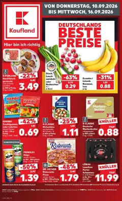 Vorschau von dem Prospekt des Geschäftes Kaufland, gültig ab dem 10.09.2026
