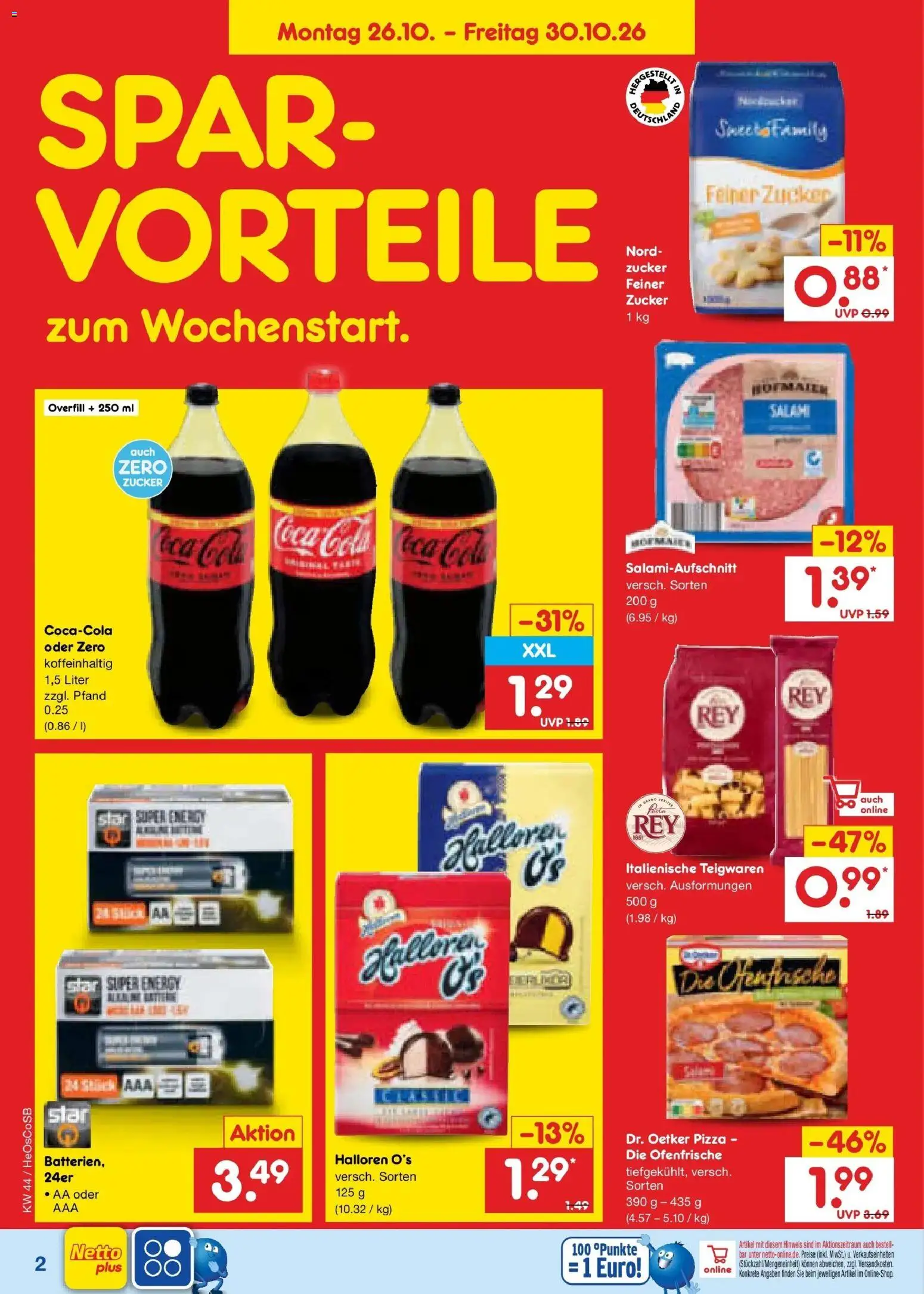 Vorschau von dem Prospekt des Geschäftes Netto Marken-Discount, gültig ab dem 26.10.2026