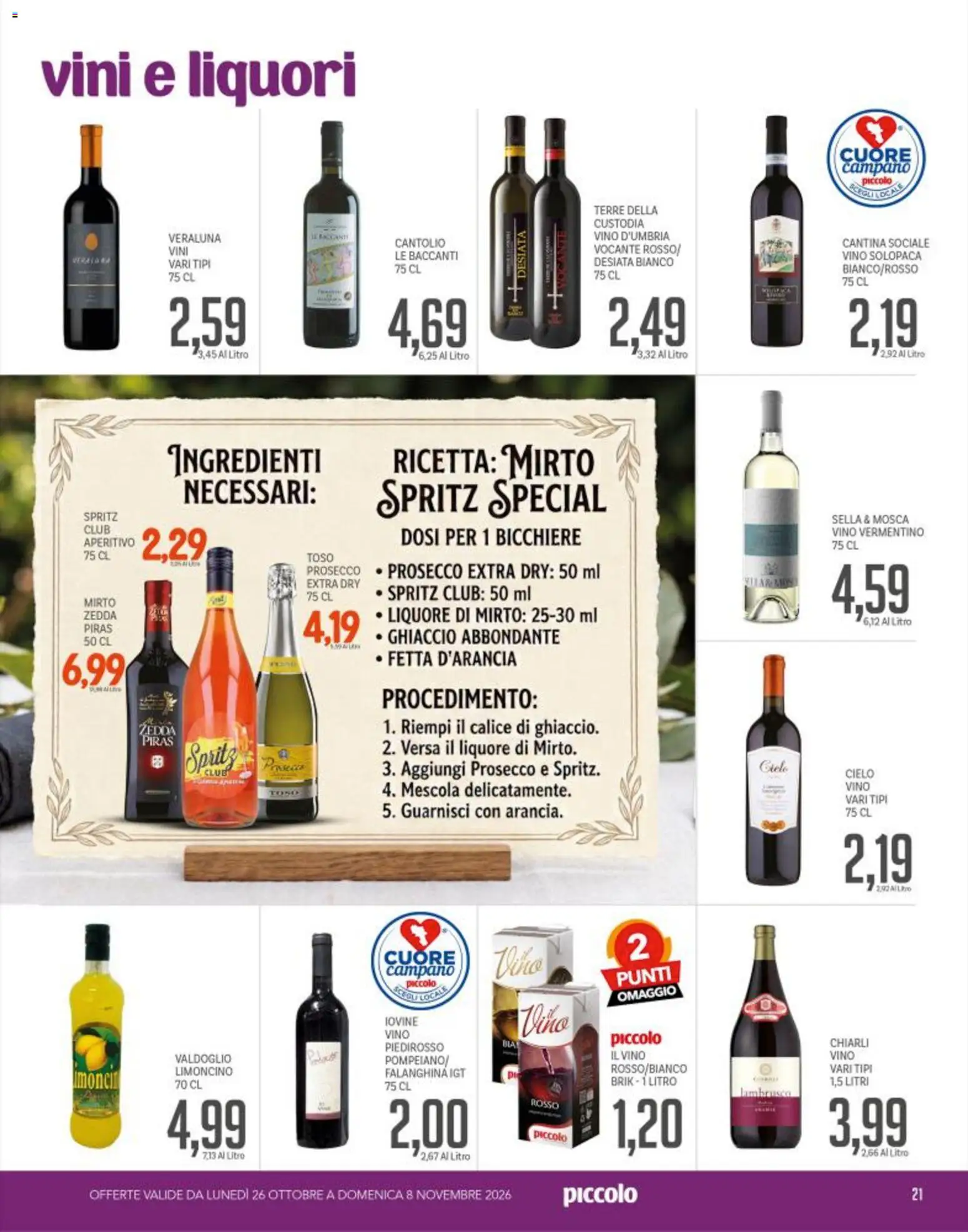 Anteprima dell'opuscolo Piccolo volantino dal negozio Piccolo valido da 26/10/2026
