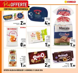Anteprima dell'opuscolo Conad volantino Più Offerte Campania dal negozio Conad valido da 01/07/2026