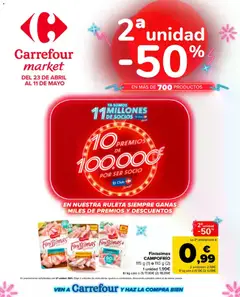 Vista previa del folleto de la tienda Carrefour Market válido desde el 23/04/2026 