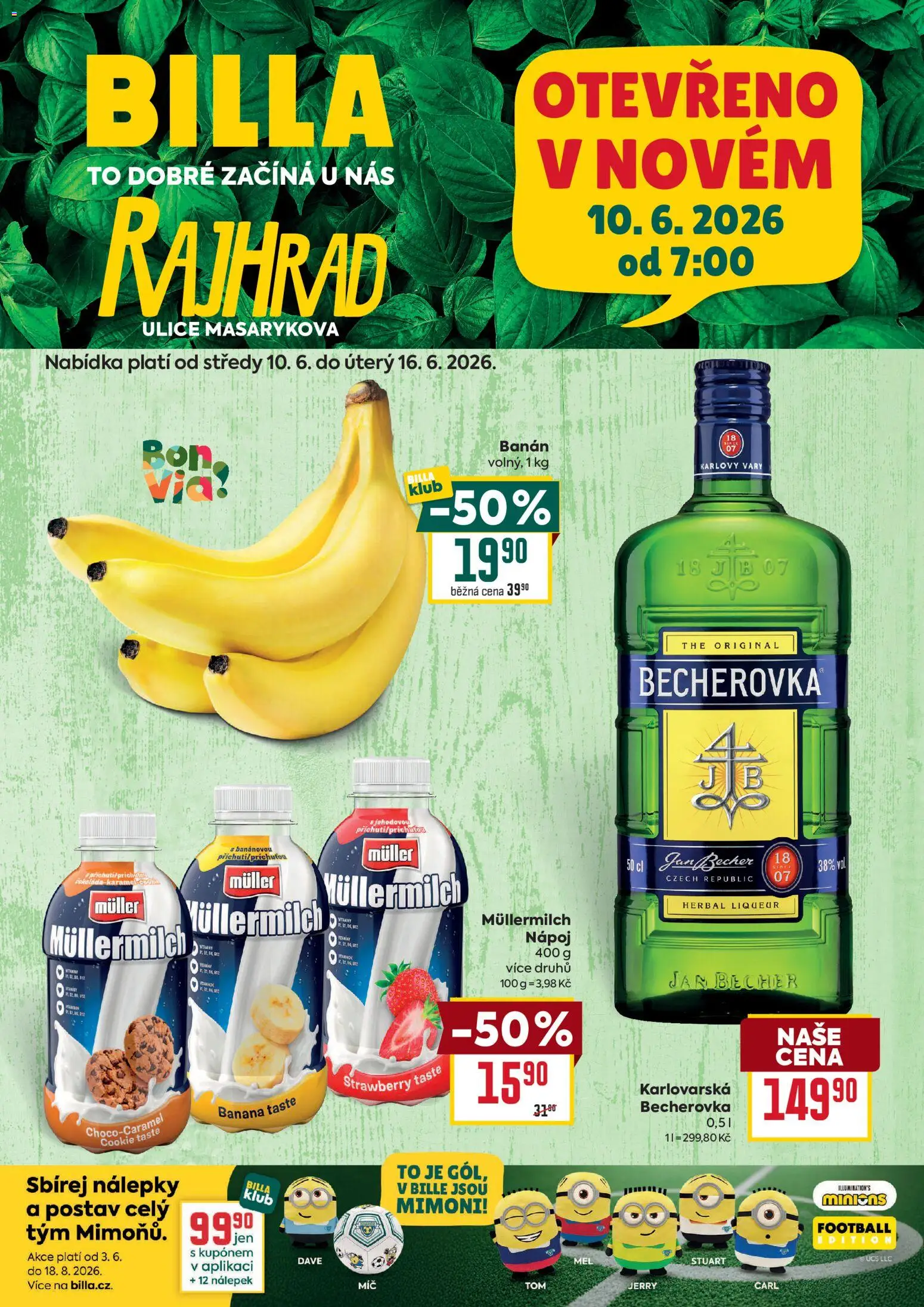 Náhled nabídky: Billa Billa leták - Rajhrad platný od 10.06.2026