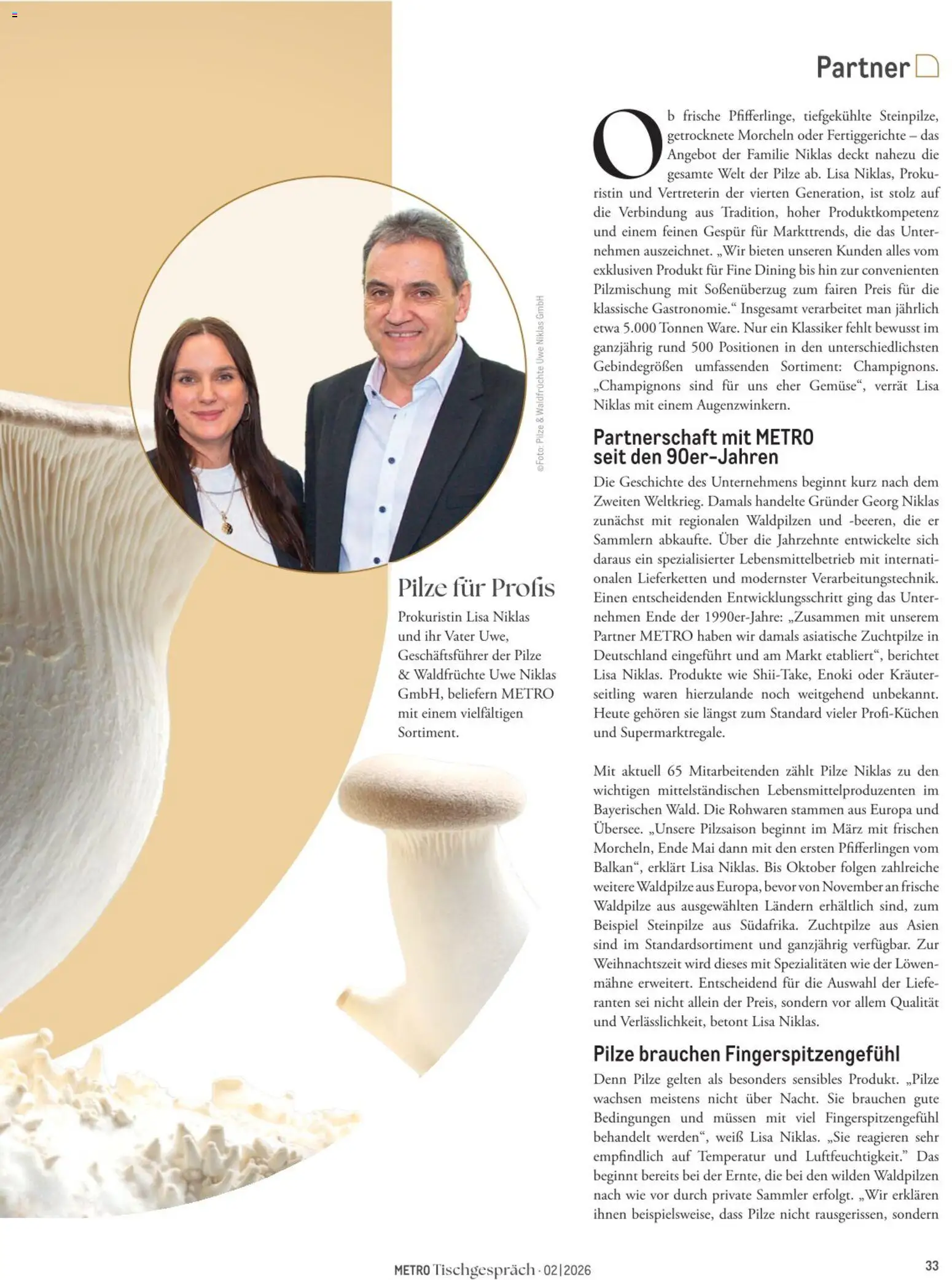 Vorschau von dem Prospekt des Geschäftes Metro, gültig ab dem 01.09.2026 - Champignons, Fertiggerichte, Spezialitäten