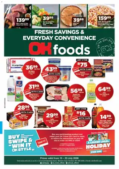 Preview of OK Foods flyer valid from 15/07/2026
