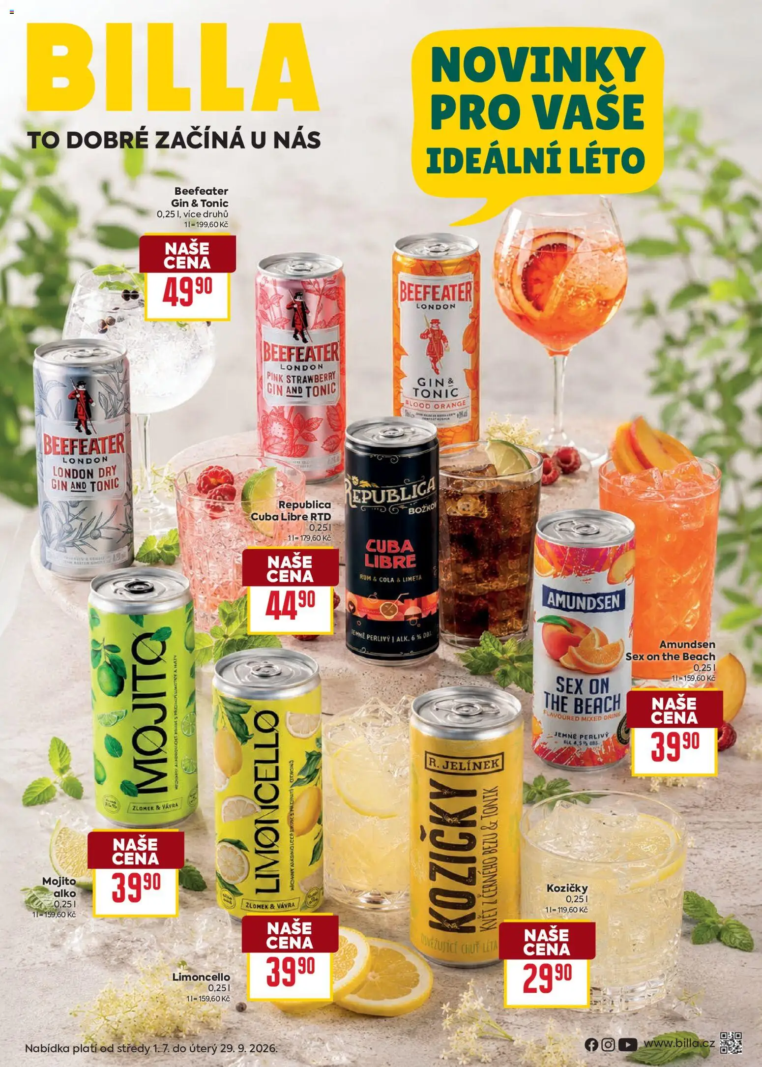 Náhled nabídky: Billa Billa leták - Alko novinky platný od 01.07.2026