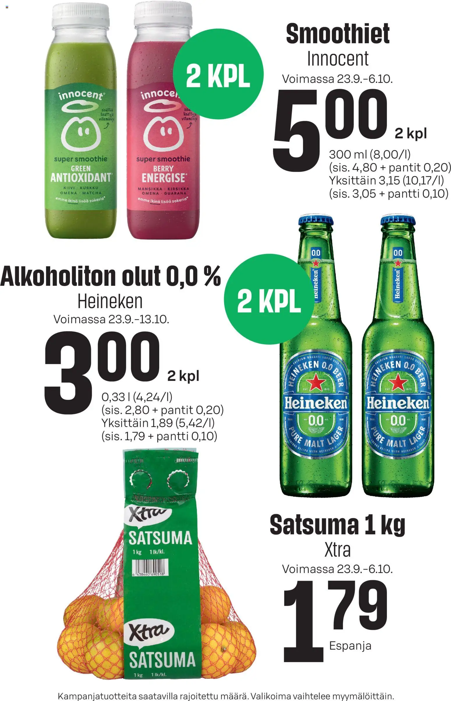 Kaupan S-market S-market tarjoukset esikatselu, voimassa 23/09/2026