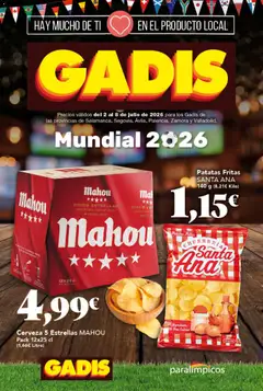 Vista previa del folleto de la tienda Gadis válido desde el 02/07/2026 