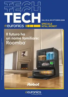 Anteprima dell'opuscolo Euronics volantino Irobot dal negozio Euronics valido da 15/10/2026