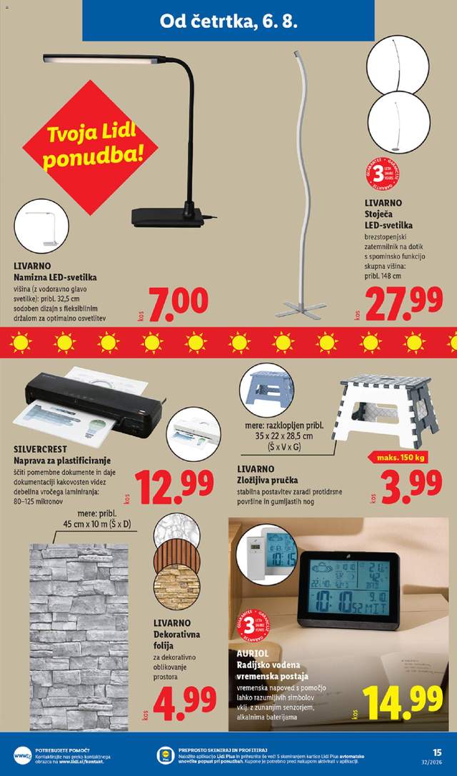 Novi Lidl katalog od 06.08.