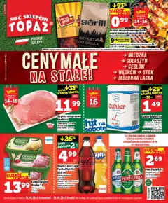 Pogląd gazetki "Topaz gazetka - Ceny małe na stałe" ze sklepu Topaz ważnej od 14.05.2026