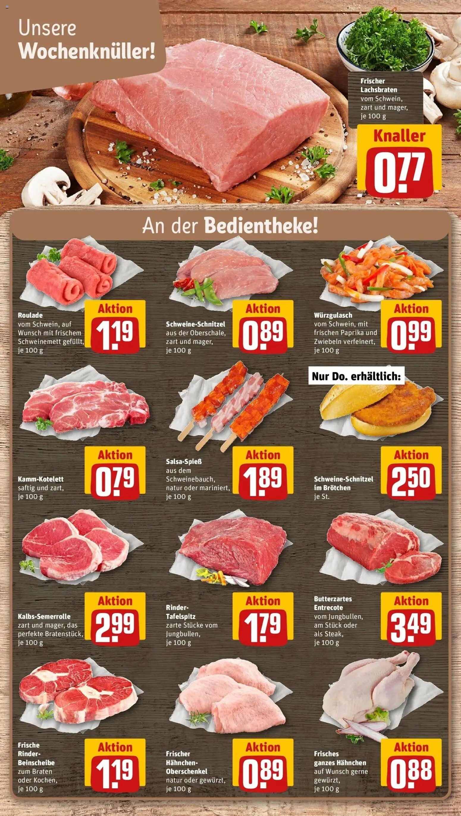 Vorschau von dem Prospekt des Geschäftes Rewe, gültig ab dem 19.10.2026