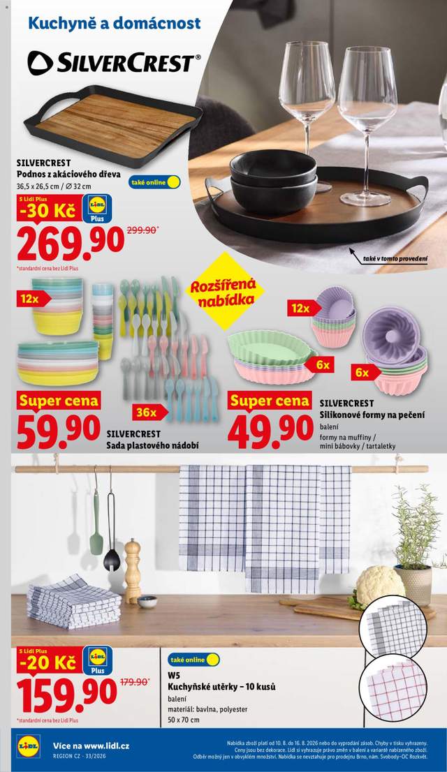 Nový Lidl leták od 10.08.