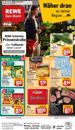 Vorschau von dem Prospekt des Geschäftes Rewe, gültig ab dem 27.07.2026