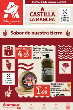 Vista previa del folleto de la tienda Alcampo válido desde el 09/10/2026 