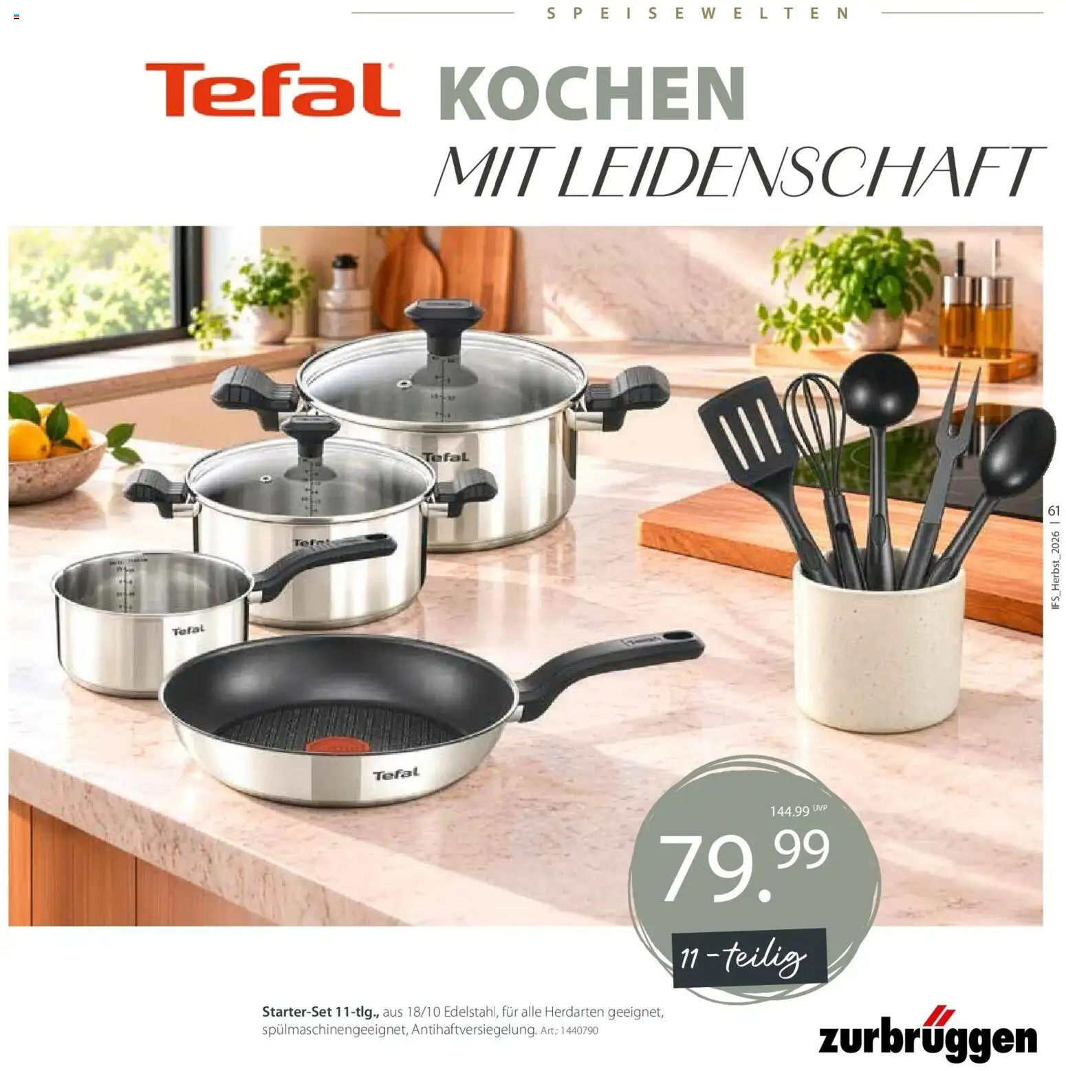 Vorschau von dem Prospekt des Geschäftes Zurbrüggen, gültig ab dem 24.10.2026