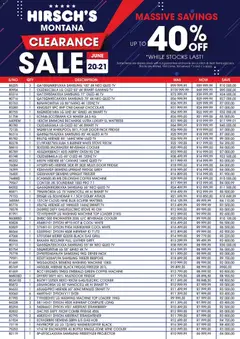 Preview of Hirsch's flyer valid from 20/06/2026