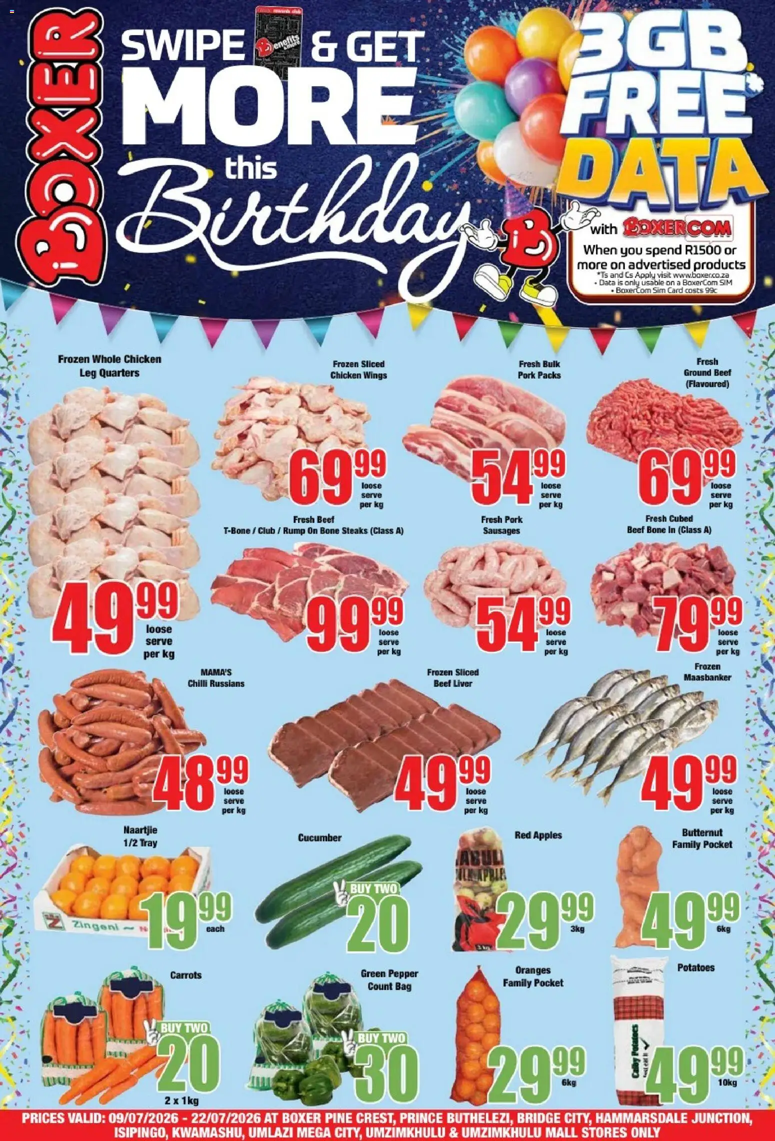Preview of Boxer flyer valid from 09/07/2026