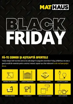 Previzualizarea de cataloage: Mathaus Mathaus Black Friday notificarea valabil de la 15.10.2026