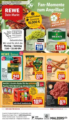 Vorschau von dem Prospekt des Geschäftes Rewe, gültig ab dem 08.06.2026