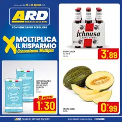 Anteprima dell'opuscolo ARD Discount volantino Sardegna dal negozio ARD Discount valido da 10/08/2026