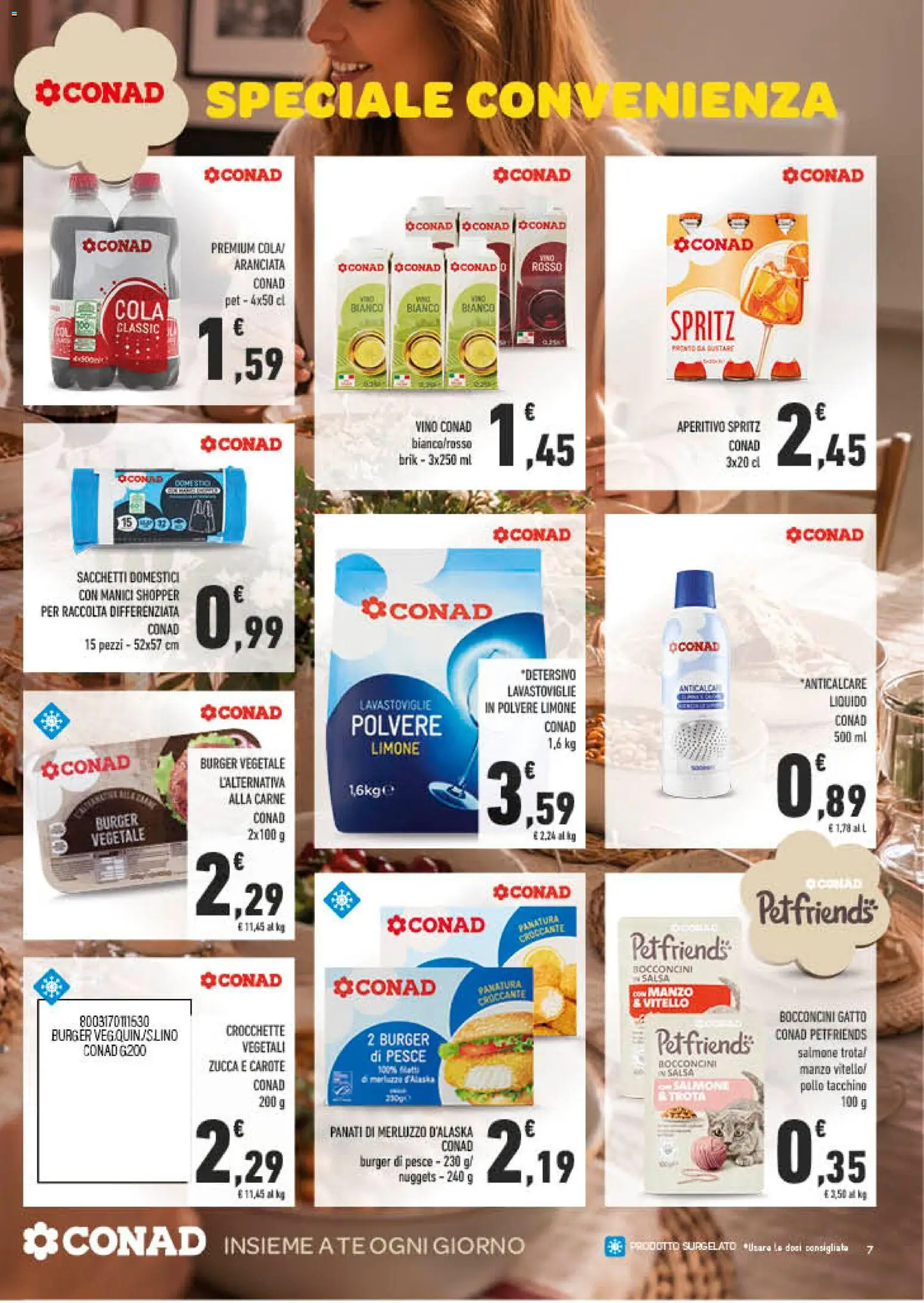 Anteprima dell'opuscolo Conad volantino Tutto il buono è di casa Campania dal negozio Conad valido da 28/10/2026