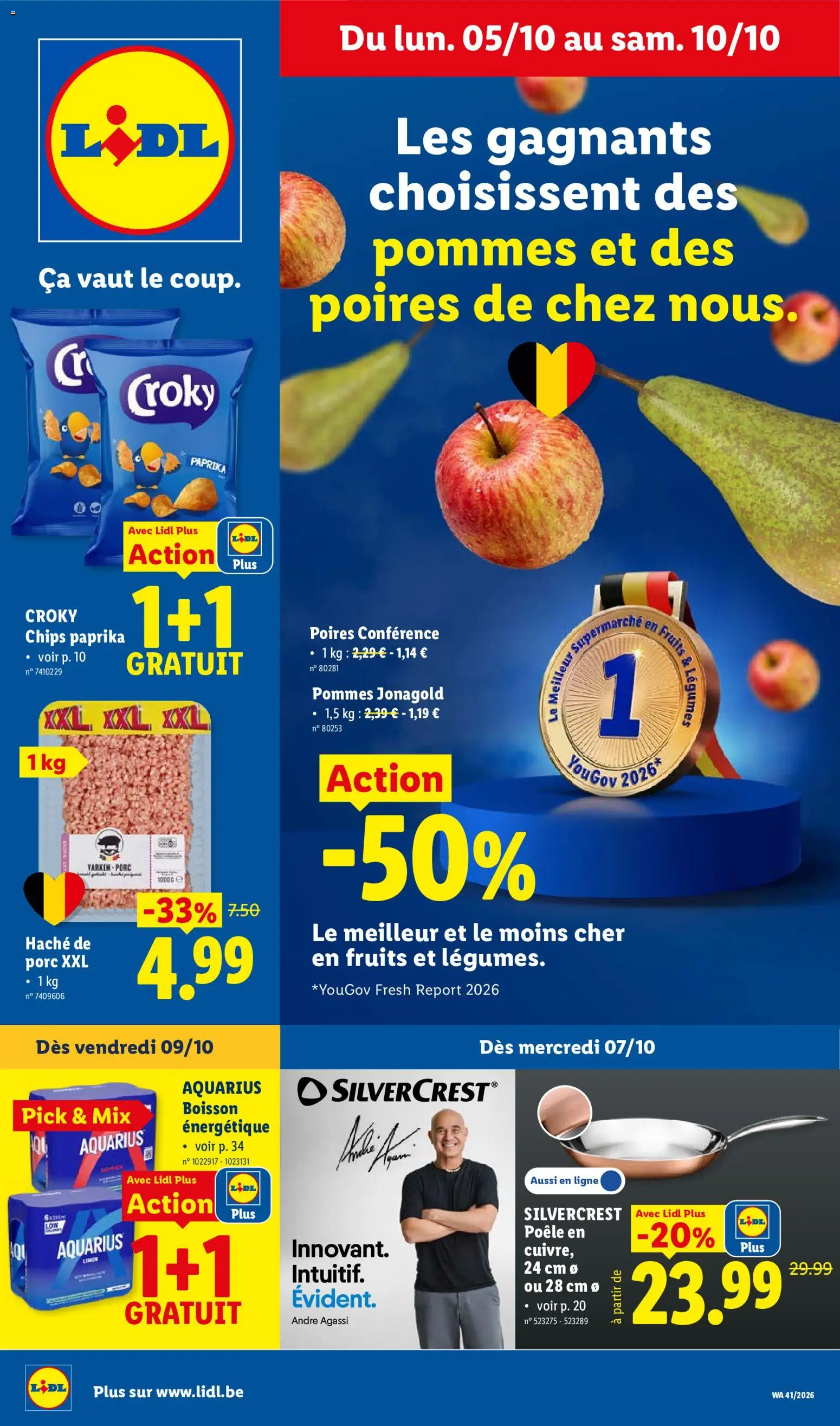 Voorbeeld van Lidl Folder semaine Folder week 41 van winkel Lidl geldig vanaf 05/10/2026