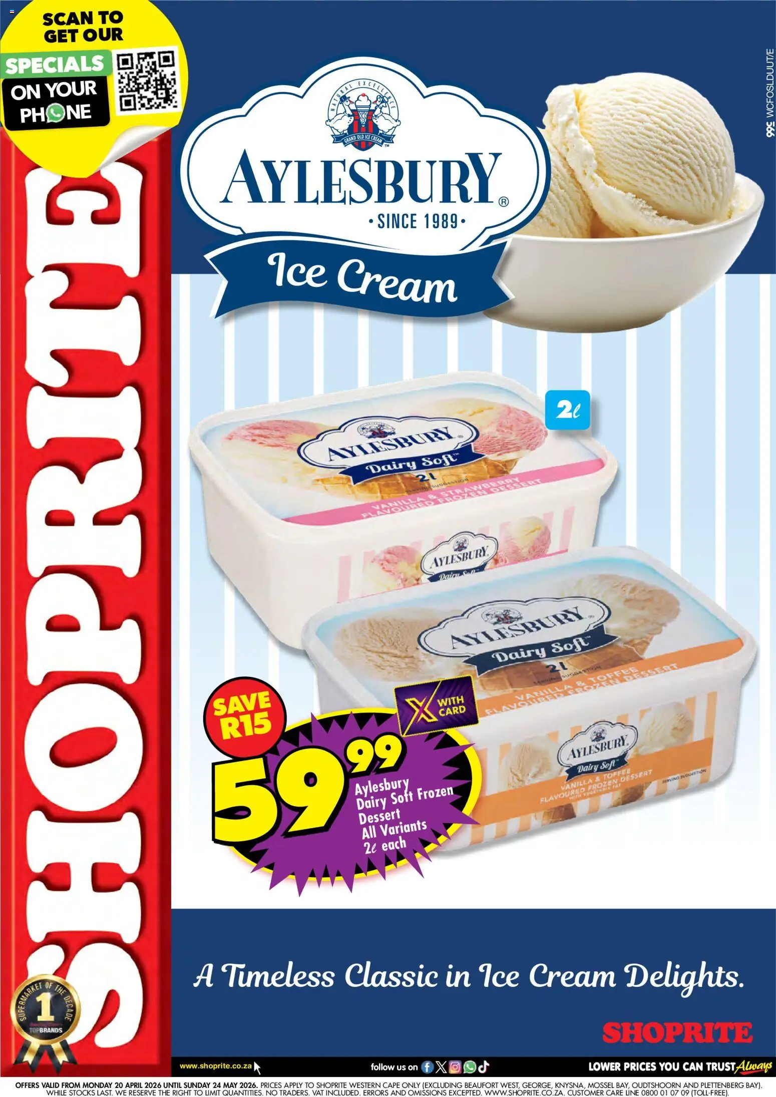 Preview of Shoprite flyer valid from 20/04/2026