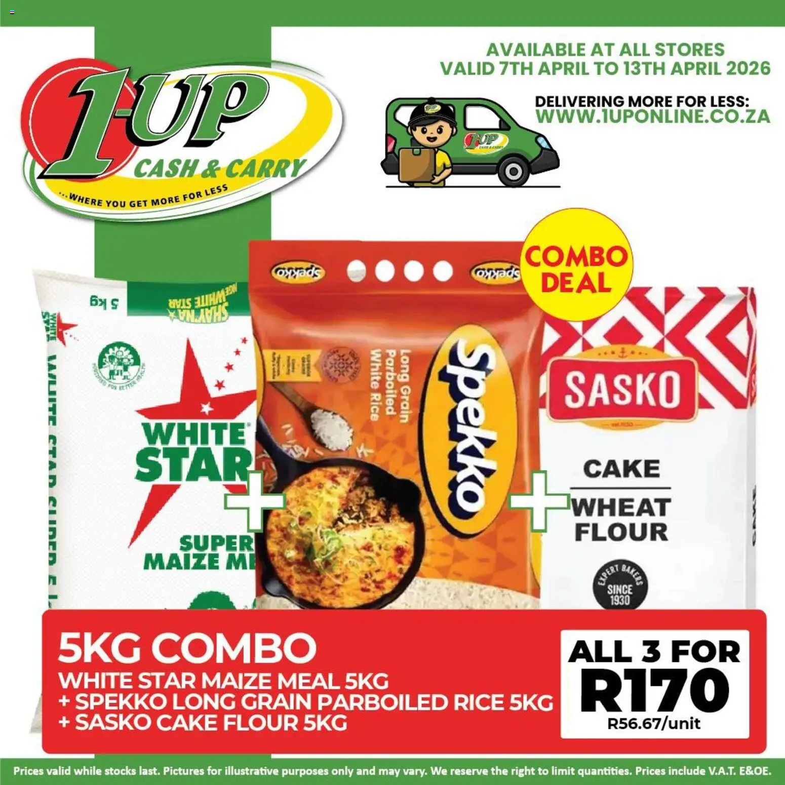 1UP Cash & Carry Specials from 07/04 - 13/04/2026