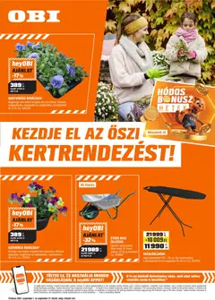 OBI - OBI akciós újság megtekintése, amely érvényes 2026.09.01.-től