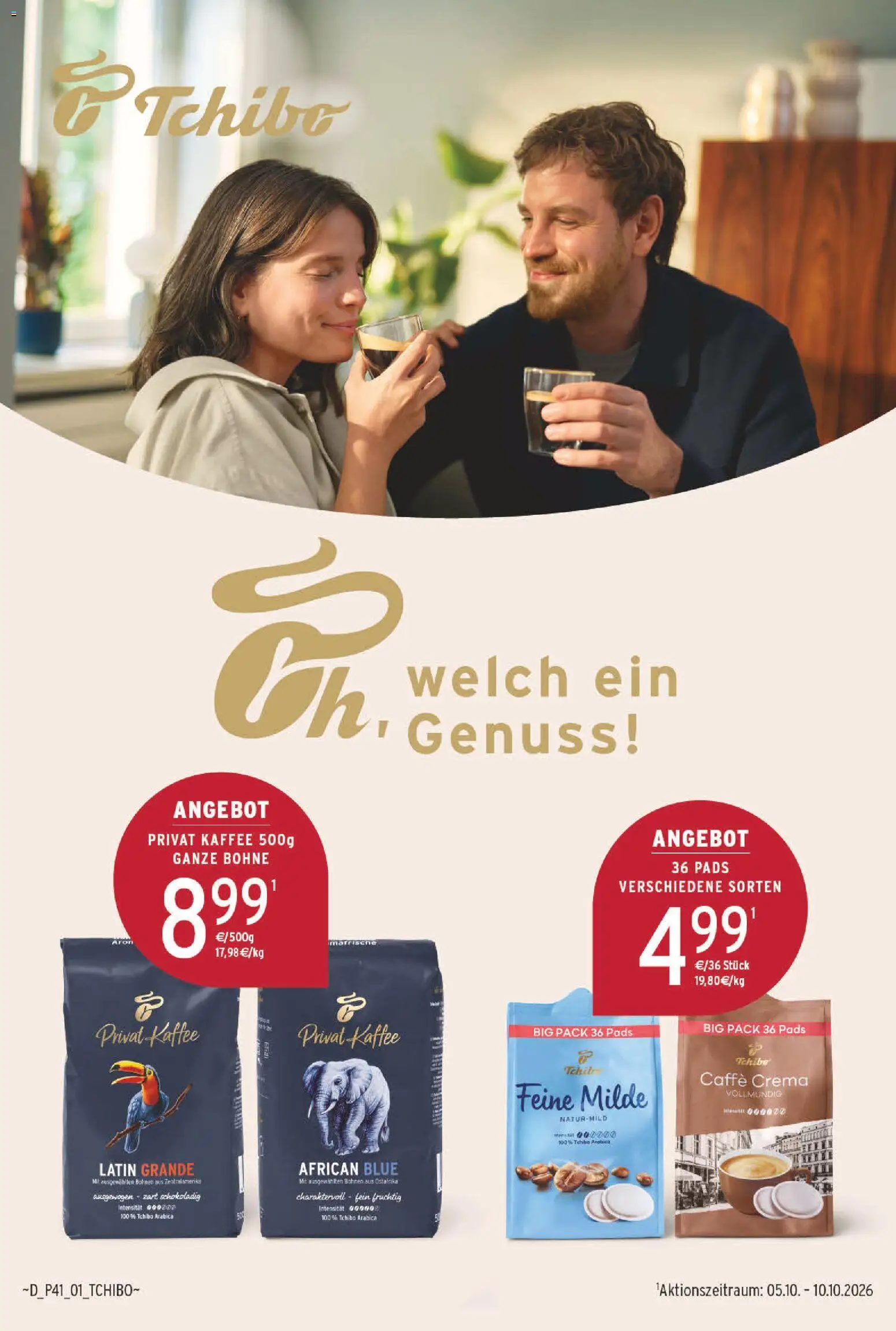 Vorschau von dem Prospekt des Geschäftes Elli Markt, gültig ab dem 05.10.2026 - Kaffee