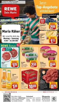 Vorschau von dem Prospekt des Geschäftes Rewe, gültig ab dem 05.10.2026