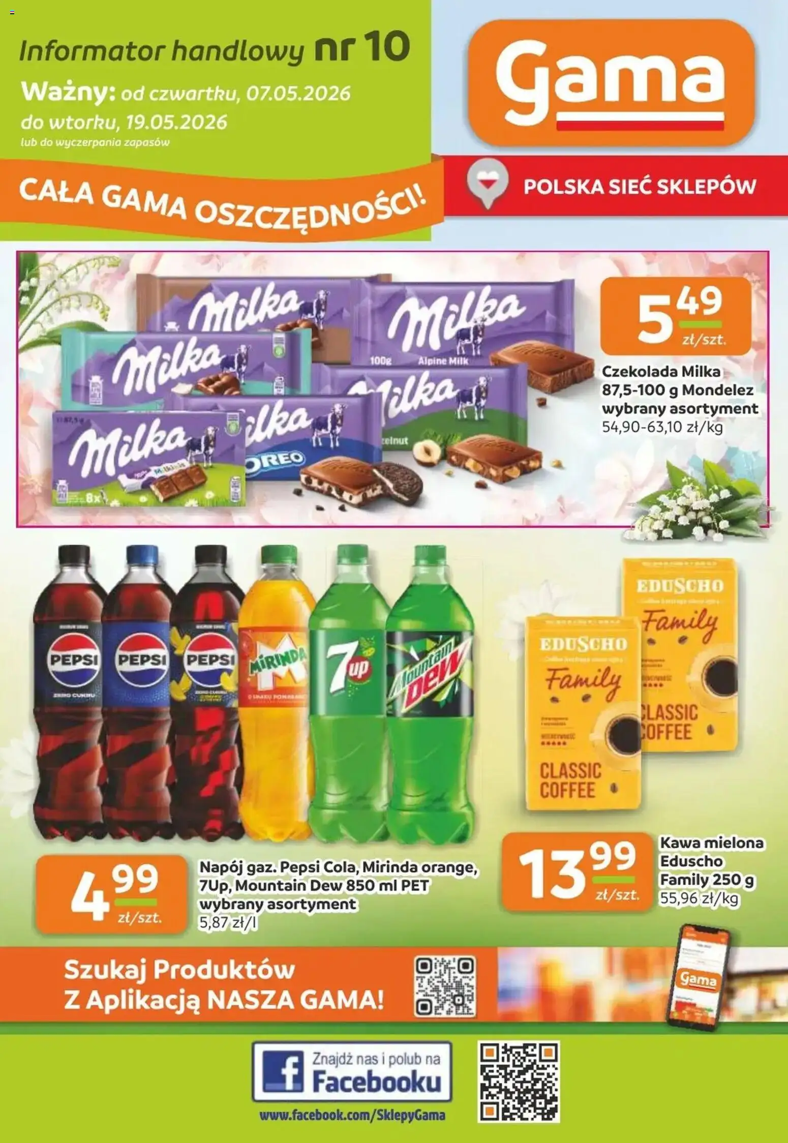 Pogląd gazetki "Gama gazetka" ze sklepu Gama ważnej od 07.05.2026