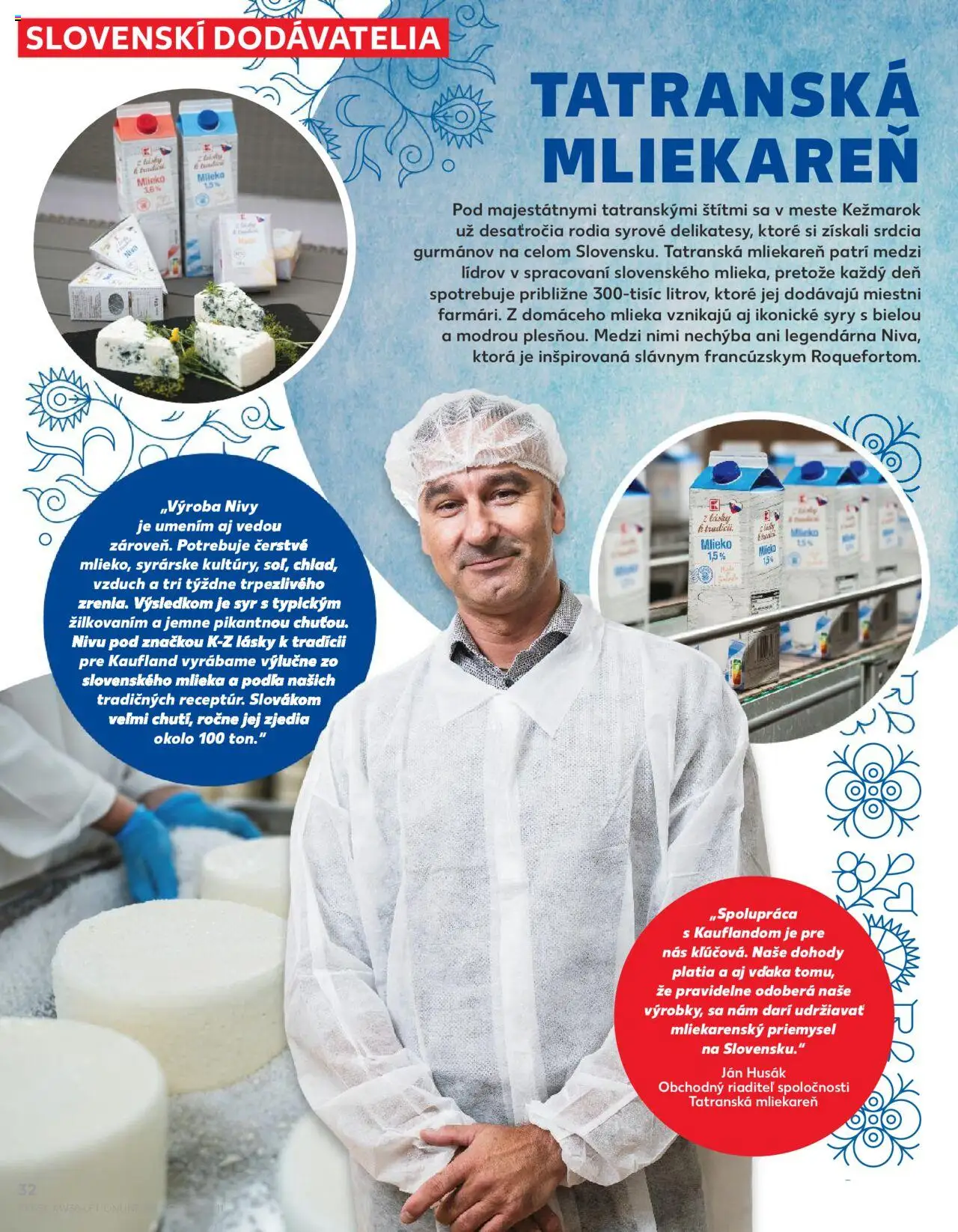 Náhľad Kaufland letáku platného od 18.09.2025 - Syr, Mlieko, Niva