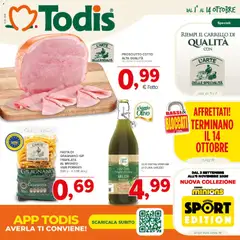 Anteprima dell'opuscolo Todis volantino Sicilia dal negozio Todis valido da 01/10/2026