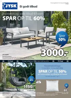 Eksempel på tilbudsavis JYSK - Tilbudsavis fra butik JYSK gyldig fra 15/05/2026
