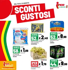 Anteprima dell'opuscolo Iper volantino dal negozio Iper valido da 10/08/2026