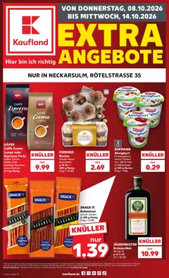 Voorbeeld van Kaufland DE -DE Folder van winkel Kaufland DE geldig vanaf 08-10-2026