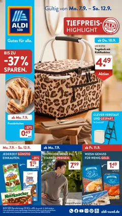 Vorschau von dem Prospekt des Geschäftes Aldi Süd, gültig ab dem 07.09.2026