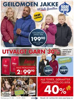 Forhåndsvis Spar Kjøp kundeavis fra butikk Spar Kjøp gyldig fra 31/08/2026