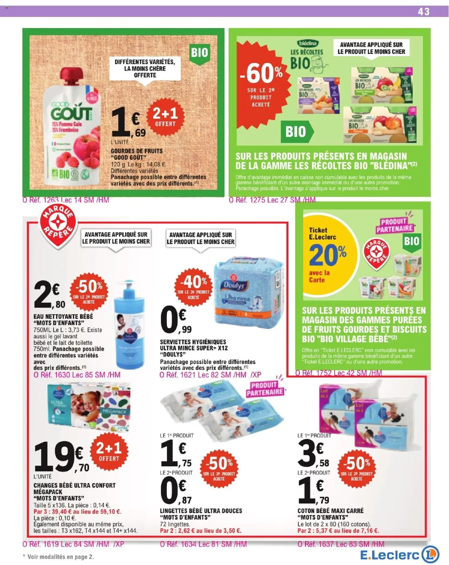 Prévisualisation de E.Leclerc catalogue du magasin E.Leclerc formulaire valide 27/10/2026