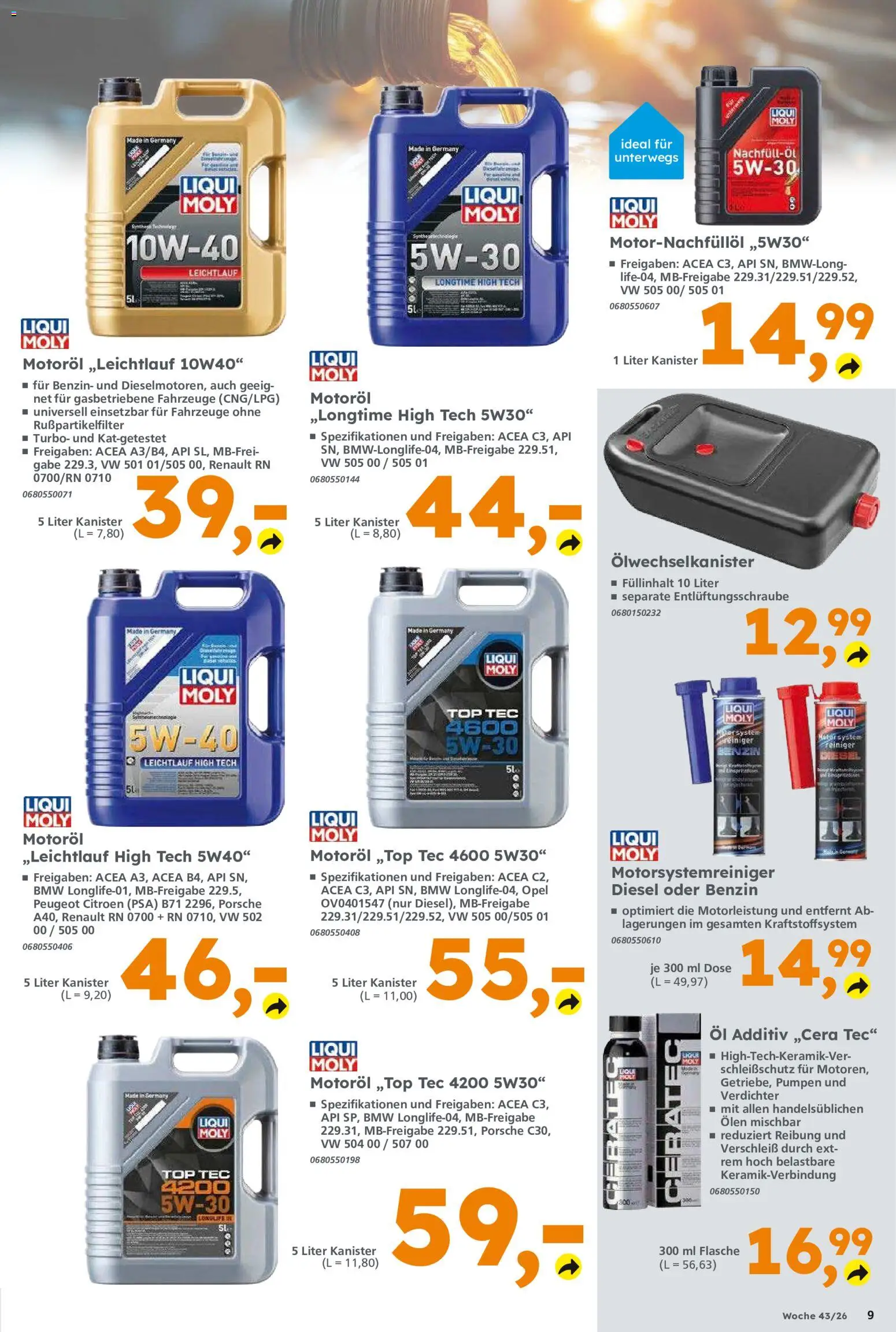 Vorschau von dem Prospekt des Geschäftes Globus Baumarkt, gültig ab dem 19.10.2026 - Öl, Top, Met