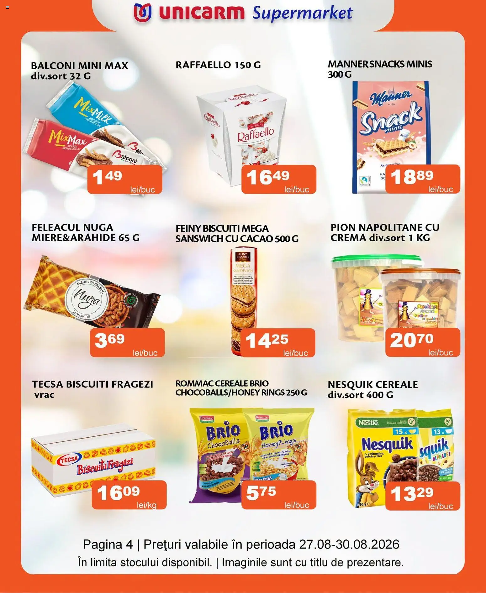Previzualizarea de cataloage: Unicarm Unicarm Catalog valabil de la 27.08.2026